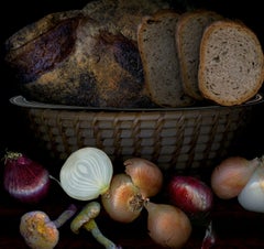 Vegetables from my garden #10 Digitale Collage-Farbfotografie