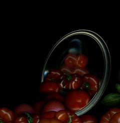 Vegetables from my garden #4 Digitale Collage-Farbfotografie