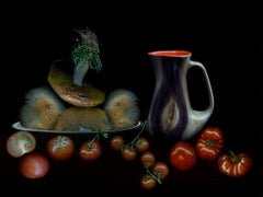 Légumes de mon jardin #5 Digital Collage Color Photograph