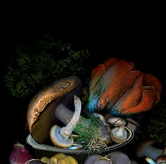 Vegetables from my garden #7 Digital Collage Color Photograph