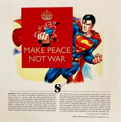 "S" Superman / Gravure d'art / Limitée 