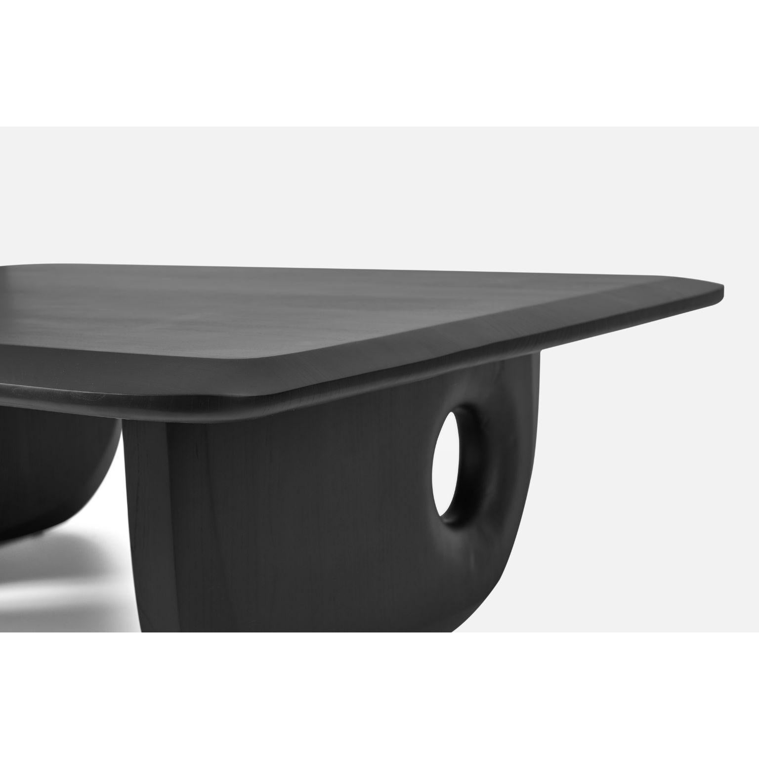 Post-Modern Zomana Low Table L by Contemporary Ecowood For Sale