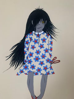 Zombie girl and Scissors