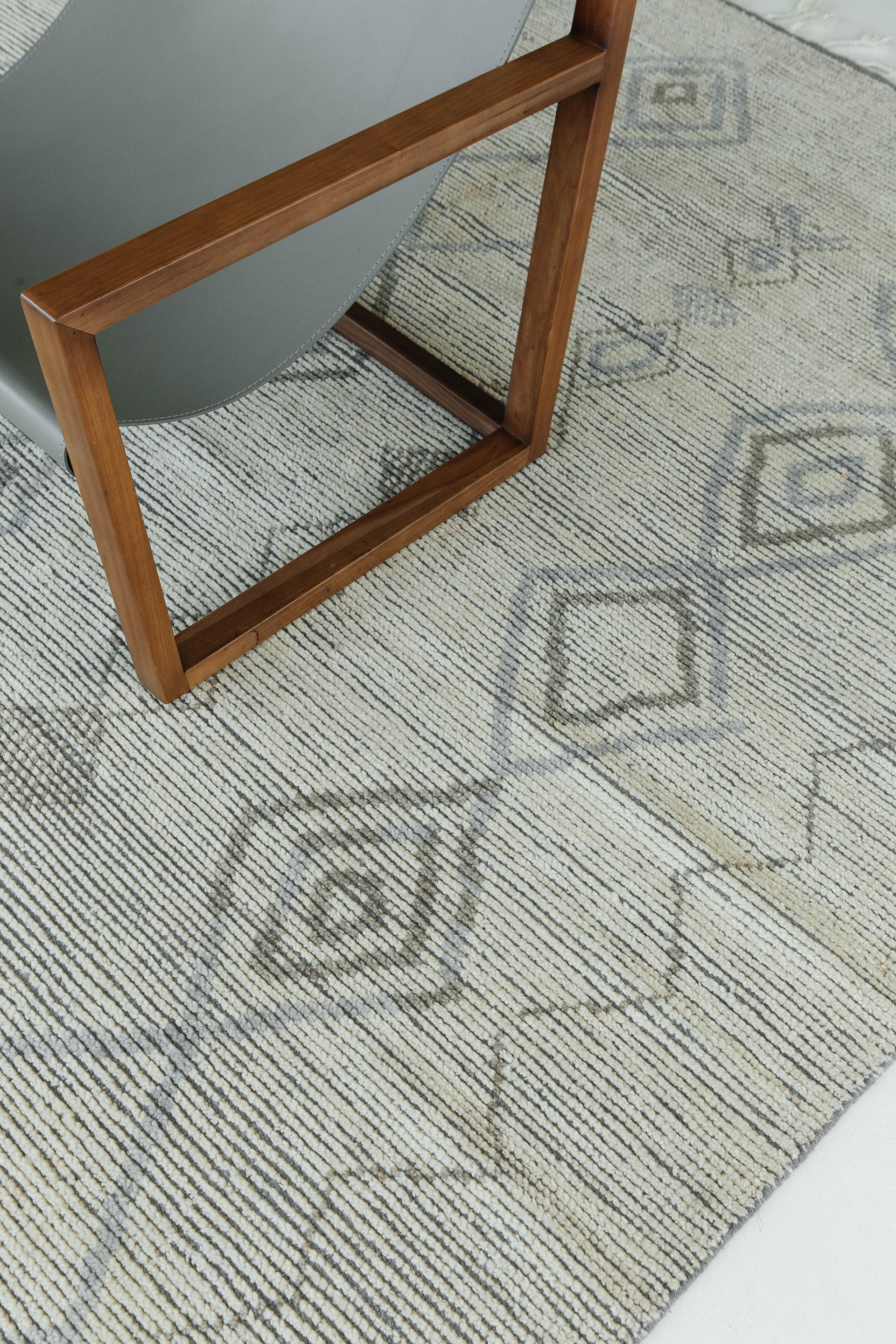 Wool Zonda, Atlas Collection by Mehraban Rugs For Sale