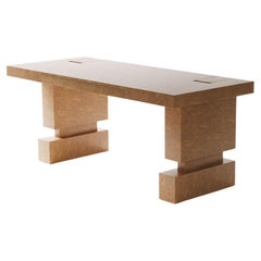 Bureau Zone en chêne par Hermhaus