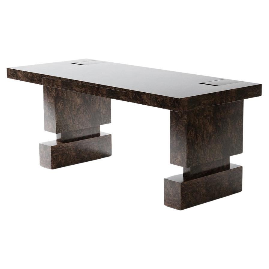 Zone Desk - Walnut Root by Hermhaus