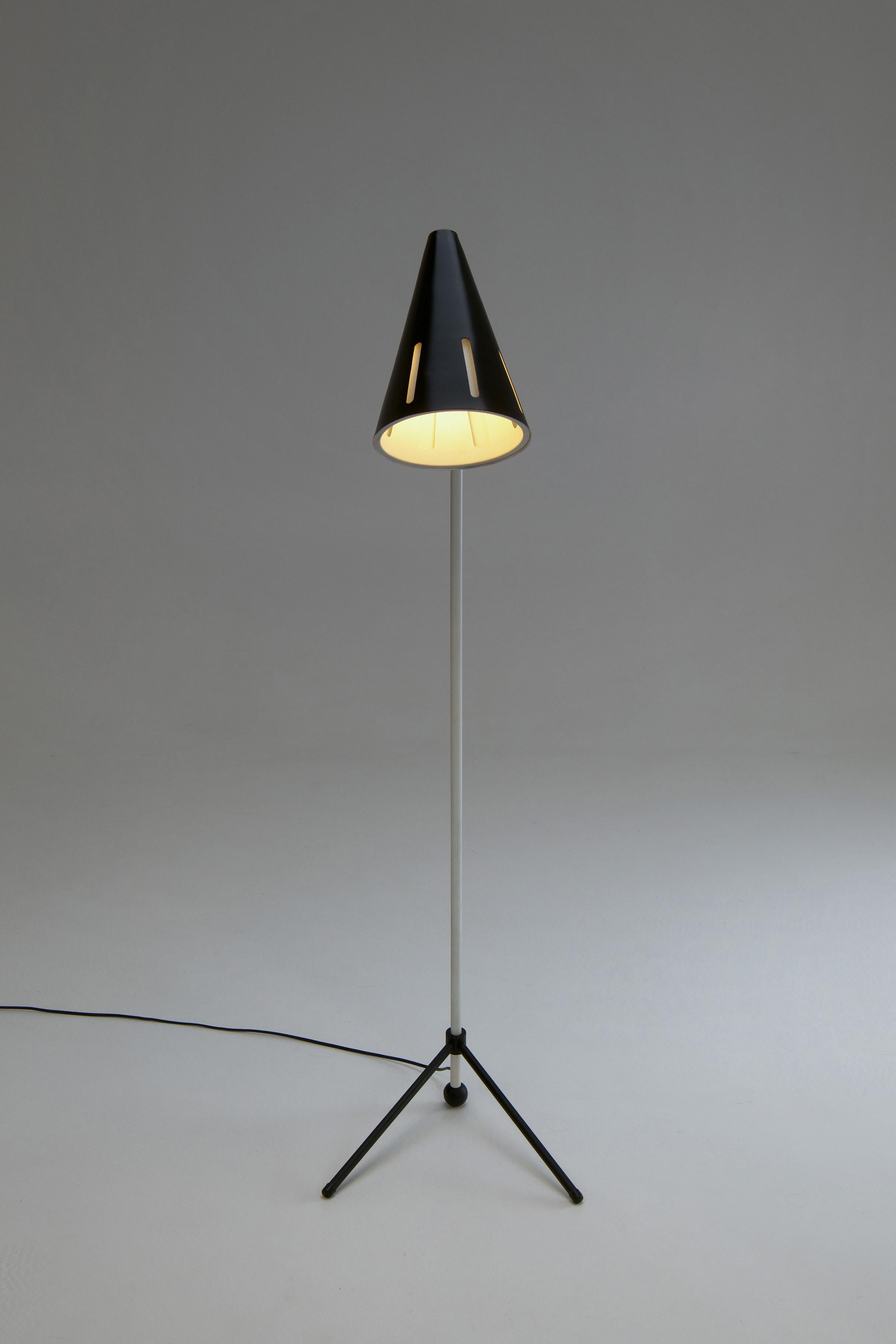 Olandese Lampada da terra 'Zonneserie' Herman Busquet in vendita