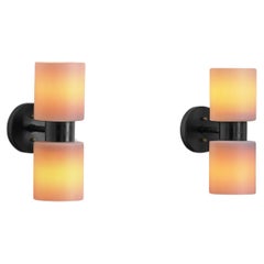 Vintage "Zonnewende" Wall Lights designed by Jan-Willem Bosman, The Netherlands 1960s