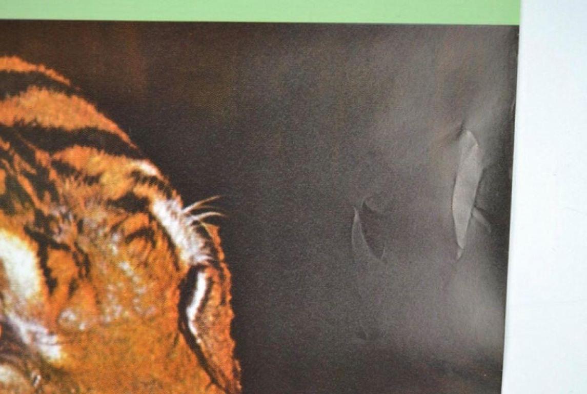 Antwerpener Zoo-Poster mit Tiger, 1960er-Jahre im Angebot 7