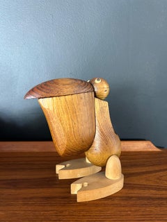Pelican in Teak by Zoo-Line, 1970's