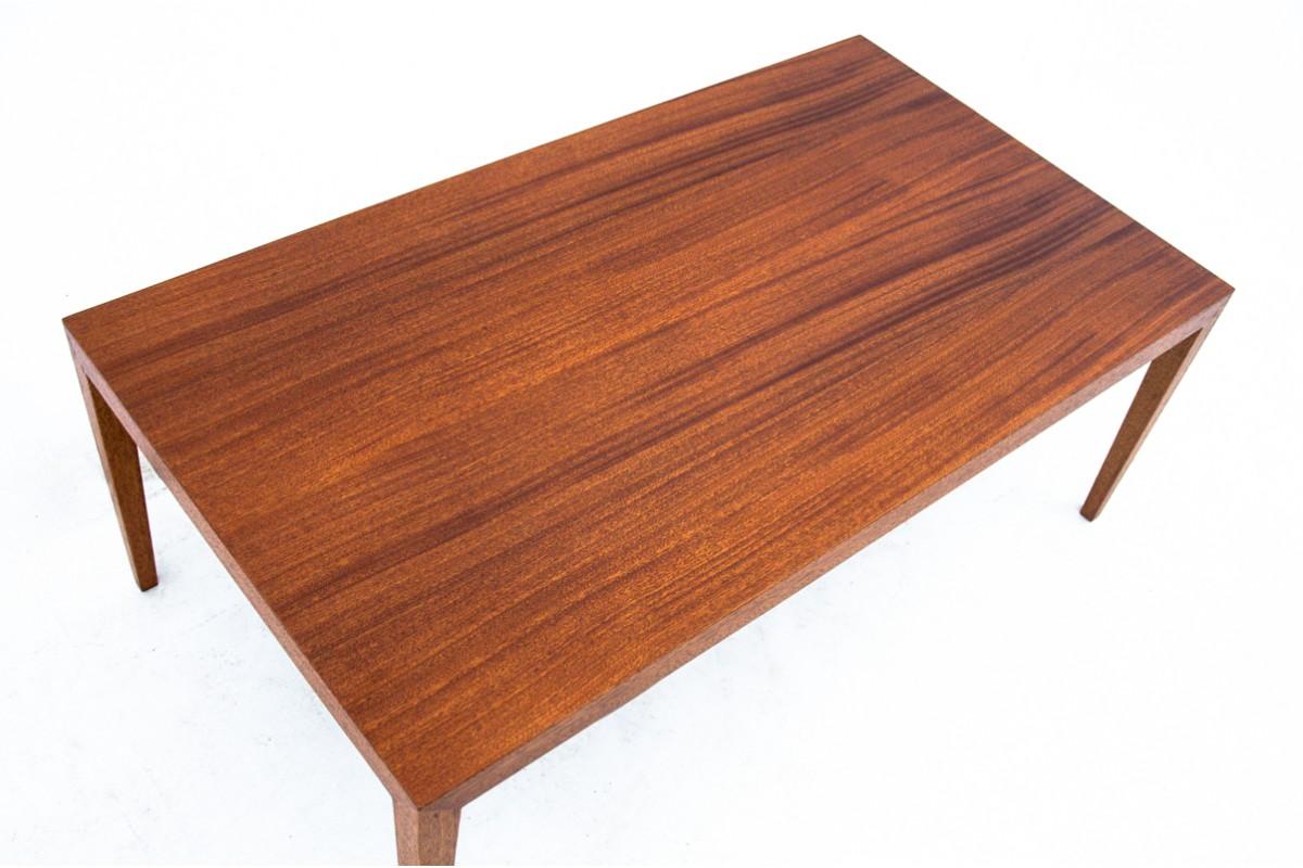 Teak table, Denmark, 1960s. In condizioni buone in vendita a Chorzów, PL
