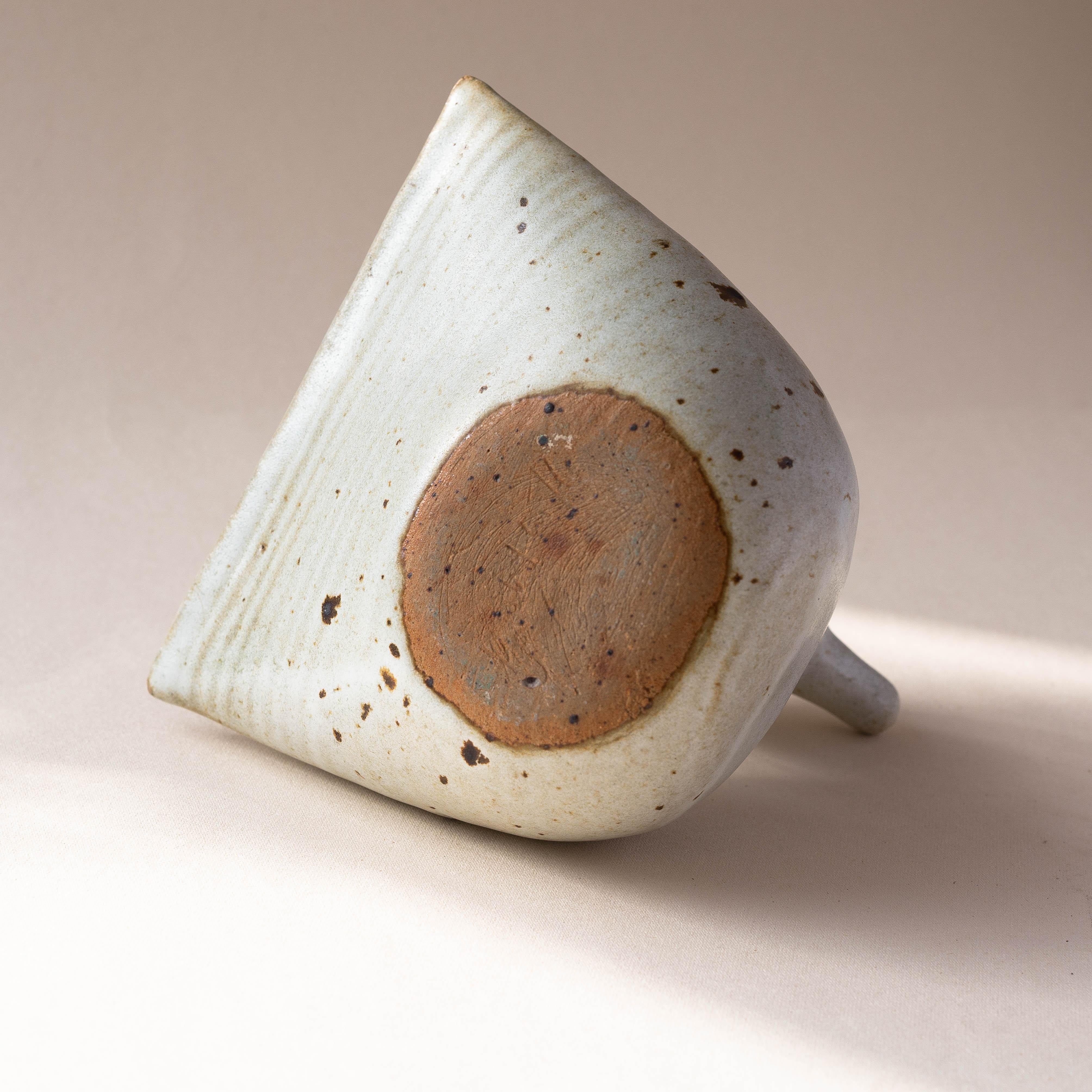 Vase Zoomorphe en Céramique Fleur Grenouille - Vase Décoratif Animal Oiseau - France 1960s en vente 1