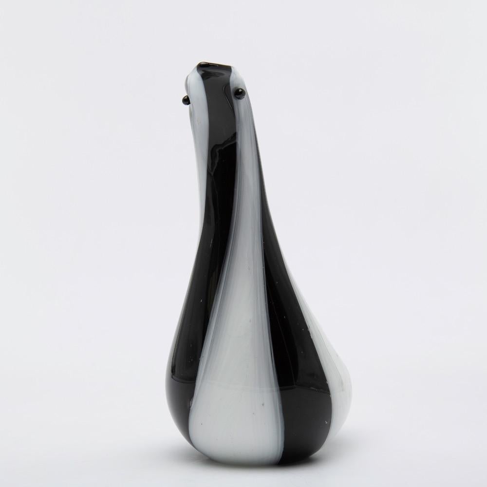 Mid-Century Modern Zoomorphic Glass Vase Attributed to Dino Martens for Aureliano Toso Murano