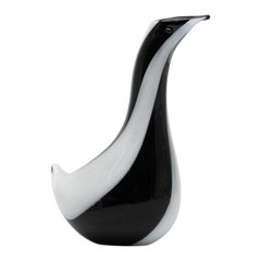 Zoomorphic Glass Vase Attributed to Dino Martens for Aureliano Toso Murano