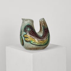 Zoomorphic vase by the Accolay potters