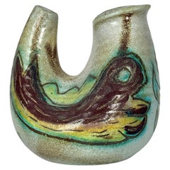 Zoomorphic vase by the Accolay potters