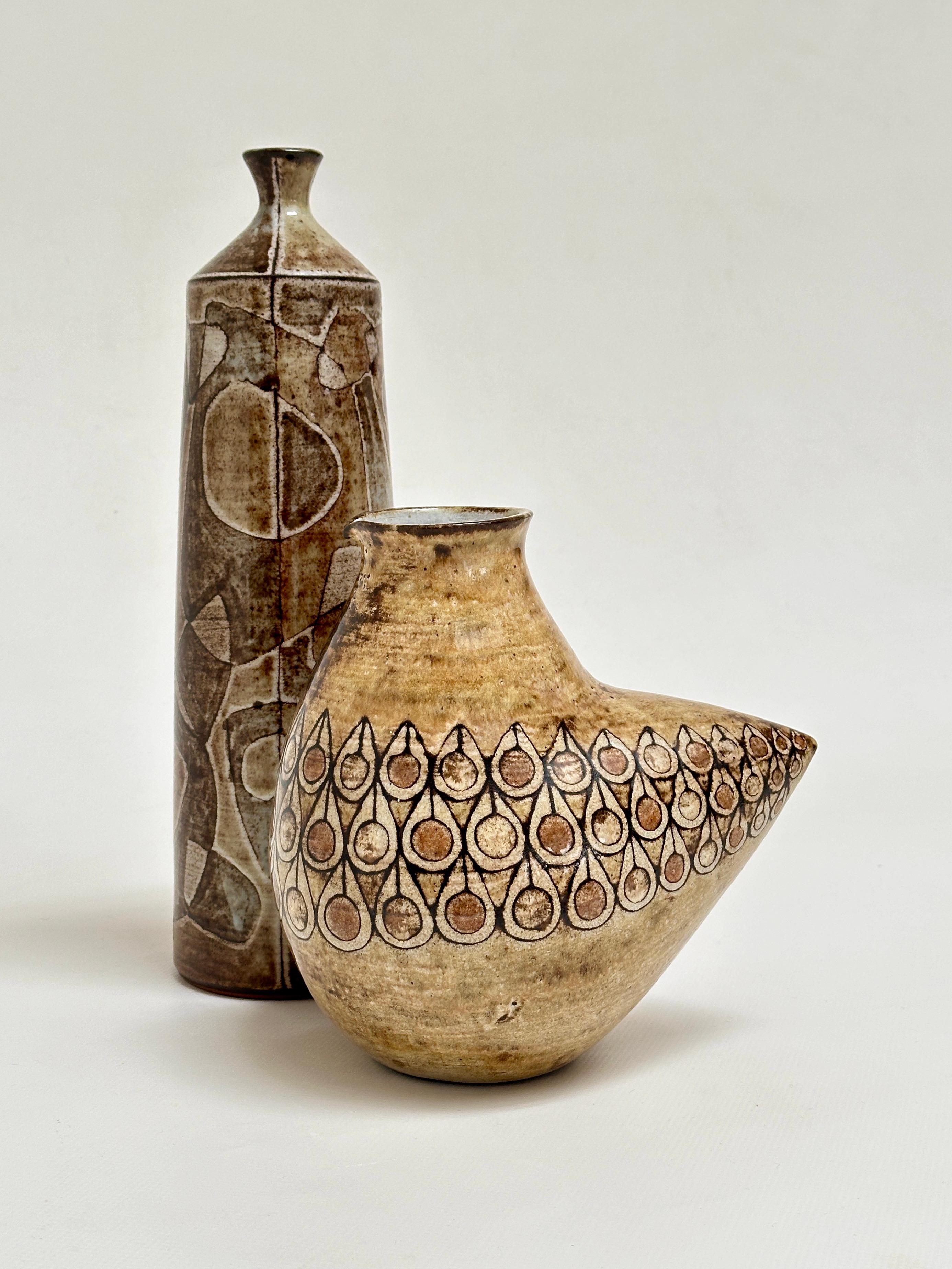 Zoomorphe Vase, Jean-Claude Malarmey, Vallauris, um 1960 im Angebot 2