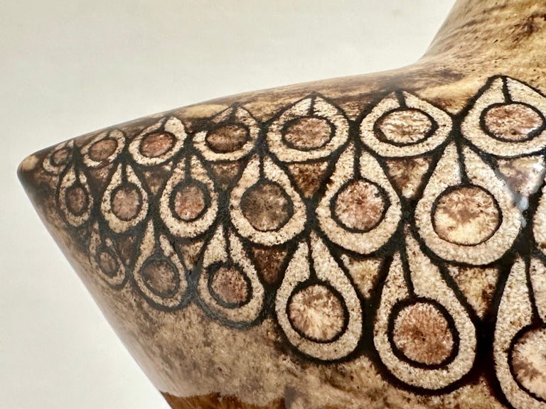 Zoomorphic Vase, Jean-Claude Malarmey, Vallauris c. 1960 For Sale