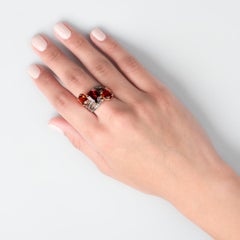 Zorab Creation Spessartite Garnet Triplet Harvest Ring