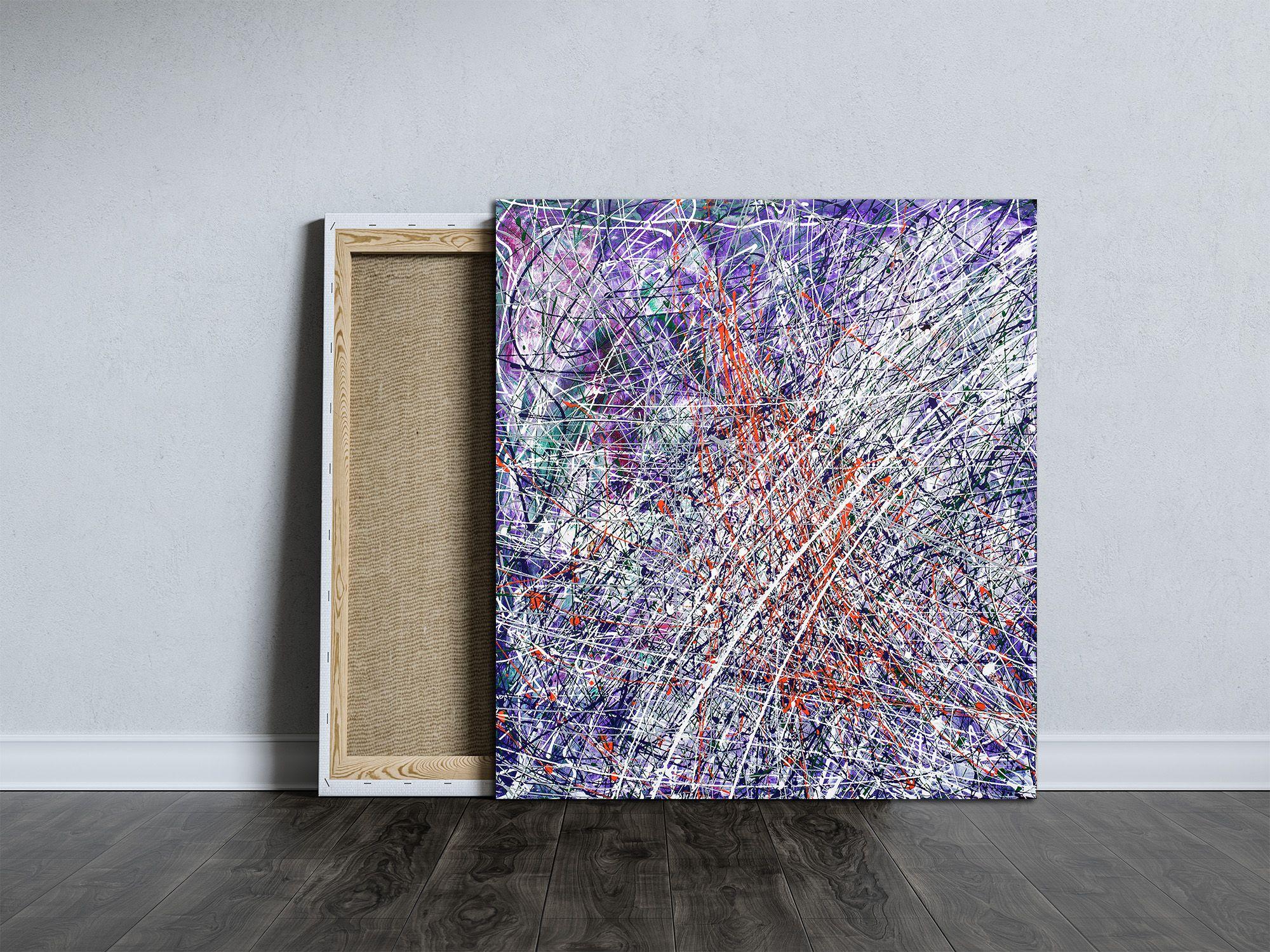 poca Complicada, Gemälde, Acryl auf Leinwand (Abstrakter Expressionismus), Painting, von Zoran Crncevic