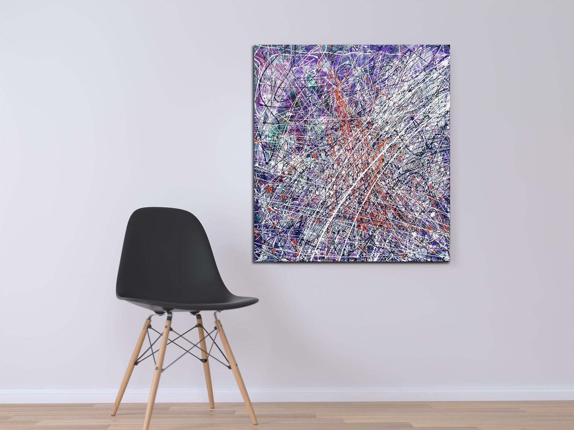 poca Complicada, Gemälde, Acryl auf Leinwand im Angebot 2