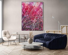 Night and Moon, Painting, Oil on Canvas