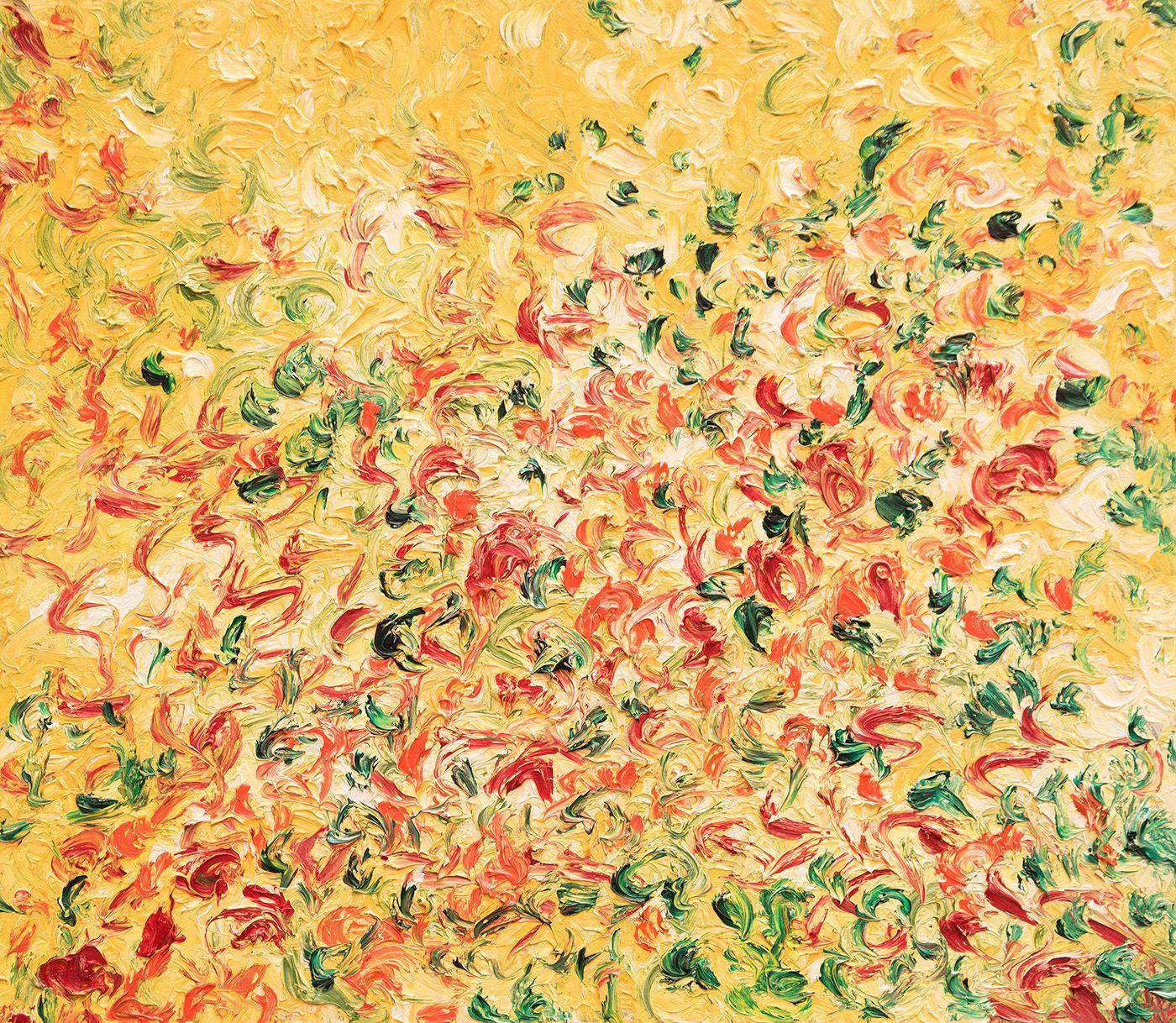 Oil on Canvas  Size: 32 x 27.5 inch (70 x 80 cm)    Style: Abstract Expressionism :: Painting :: Abstract Expressionism :: This piece comes with an official certificate of authenticity signed by the artist :: Ready to Hang: Yes :: Signed: Yes ::