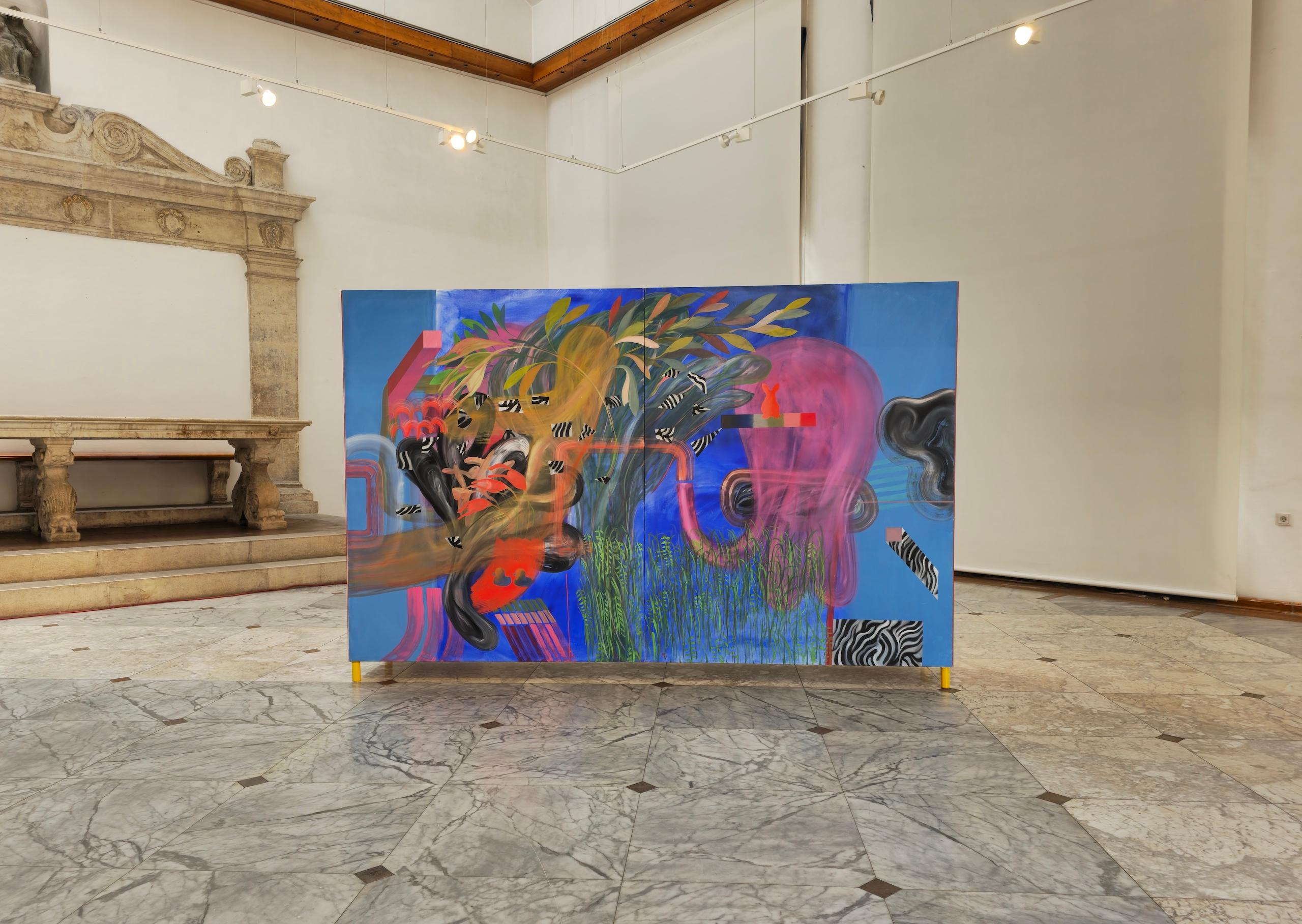 GROWING UP #11 by Zoran Šimunović - large colorful painting For Sale 2