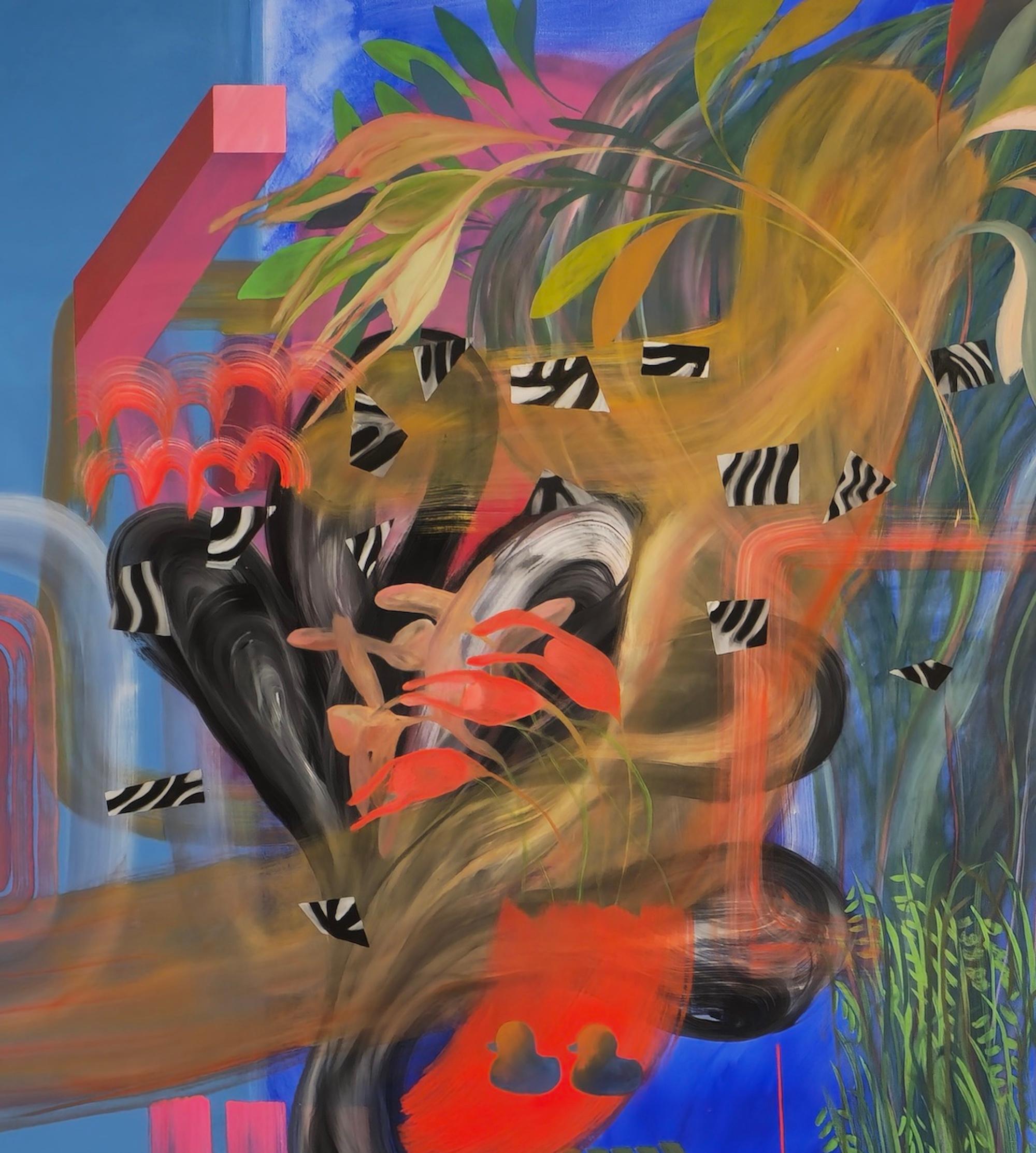 GROWING UP #11 by Zoran Šimunović - large colorful painting For Sale 5