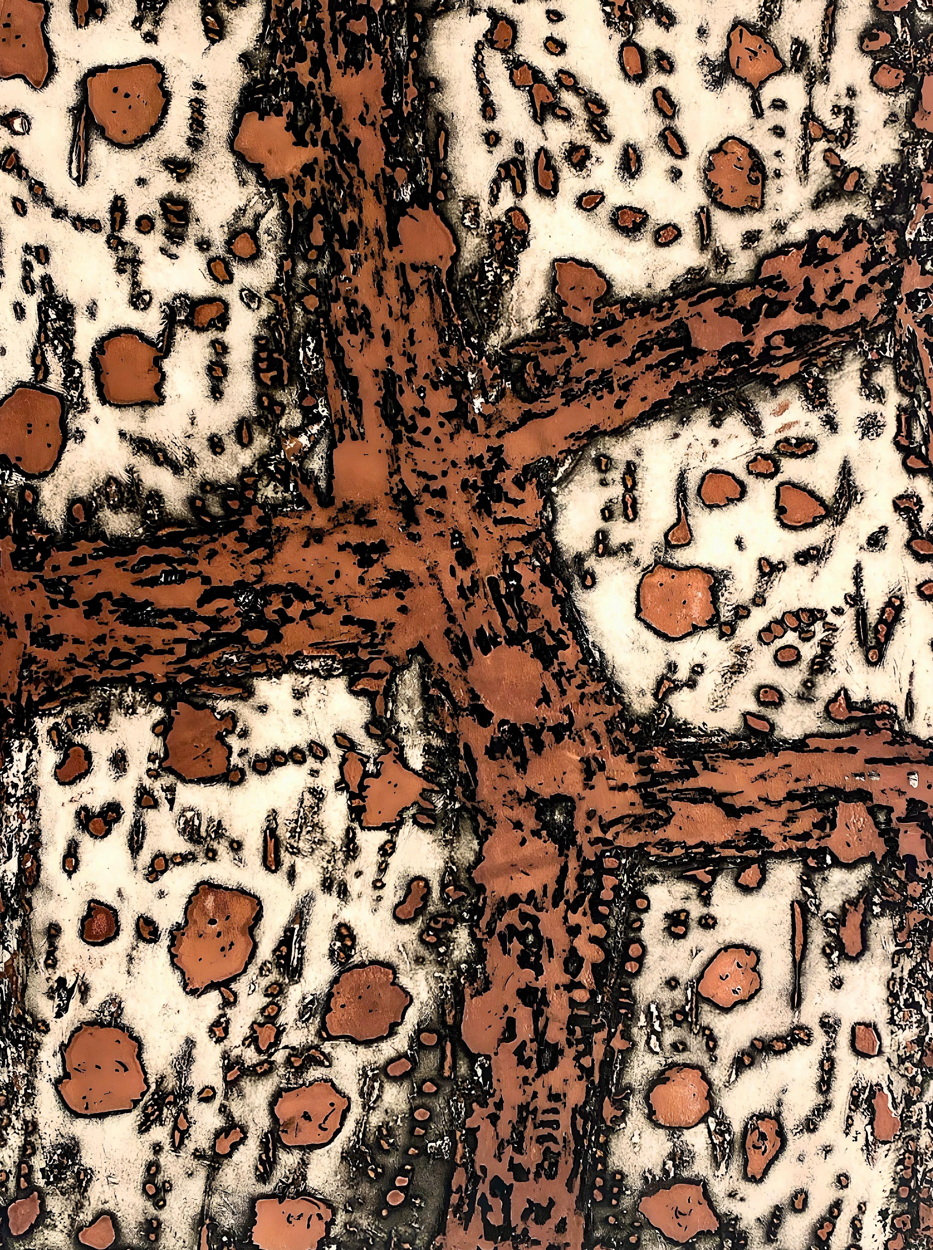 Zoran Mušic Landscape Print - Composition, Société internationale d'art XXe siècle