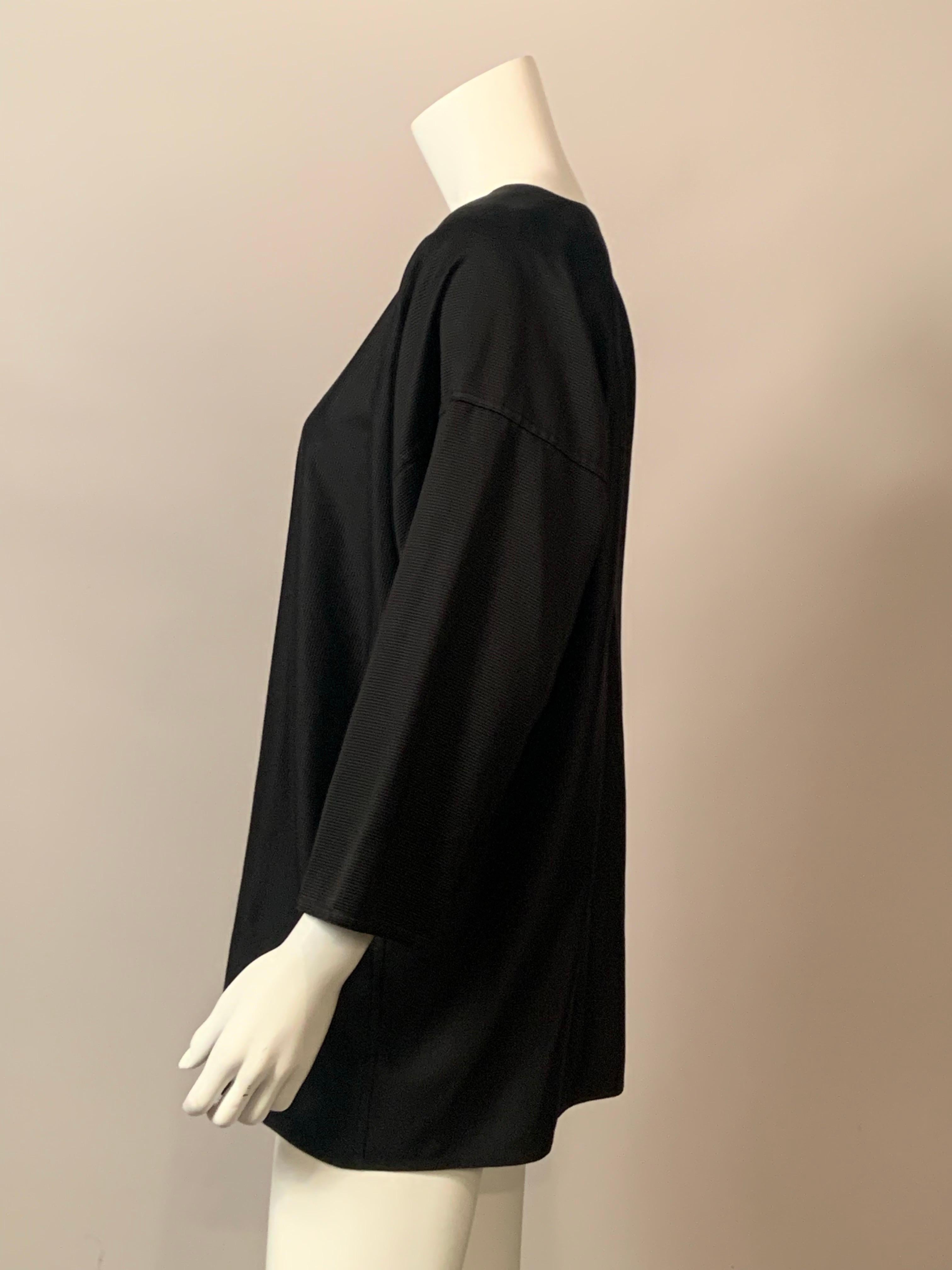 Zoran Vertikal gerippte Jacke aus Baumwollfilz im Zustand „Hervorragend“ im Angebot in New Hope, PA