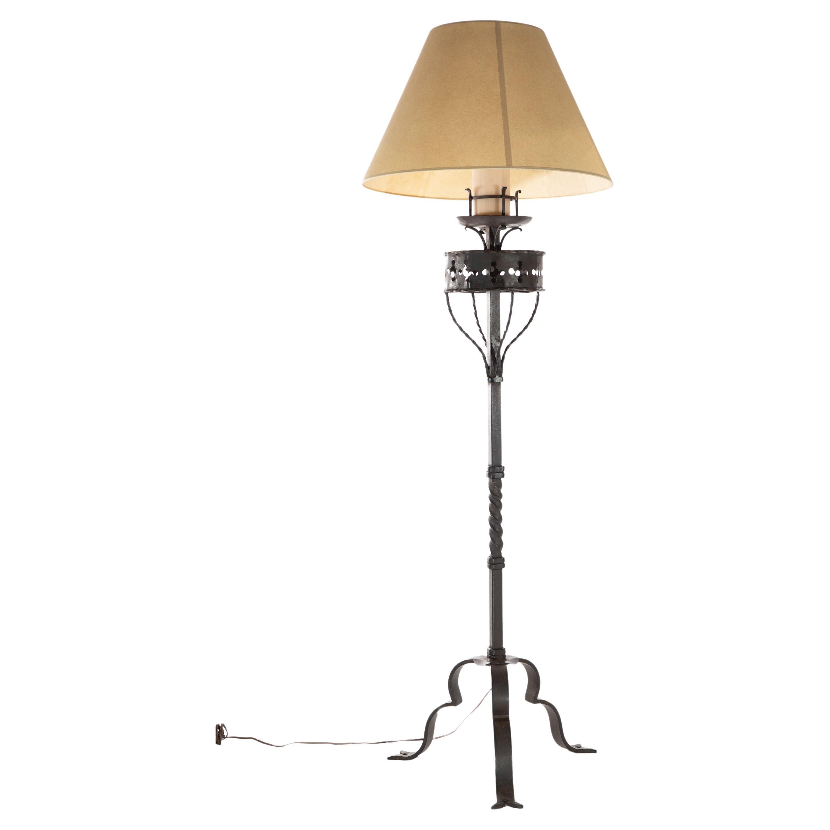 Zoro Iron Floor Lamp by Paul Ferrante