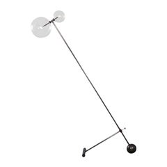 Zosia Black Gunmetal Floor Lamp by Schwung