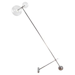Zosia Polished Nickel Floor Lamp by Schwung