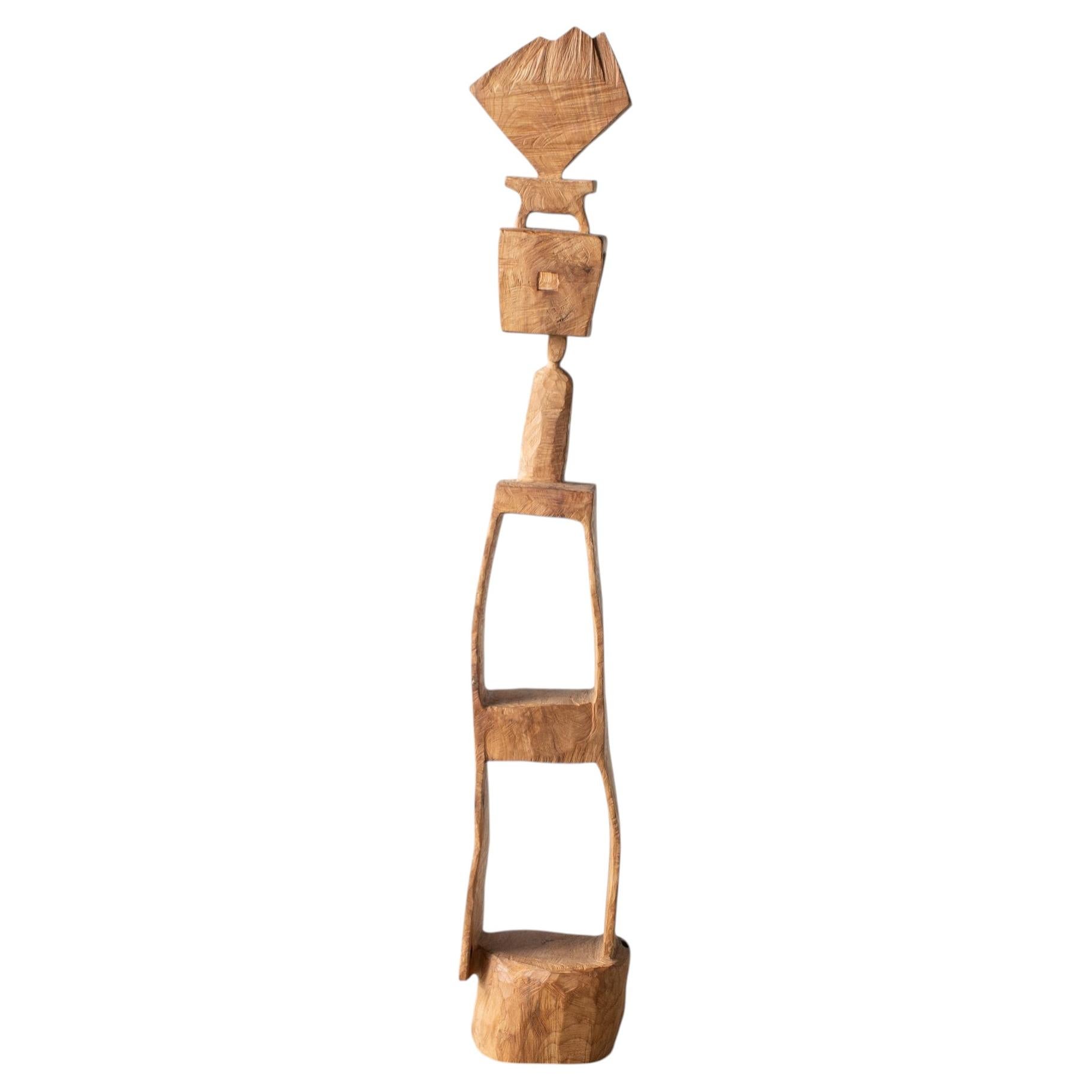 Zougei Abstract Sculpture Tribal Style shelf 2