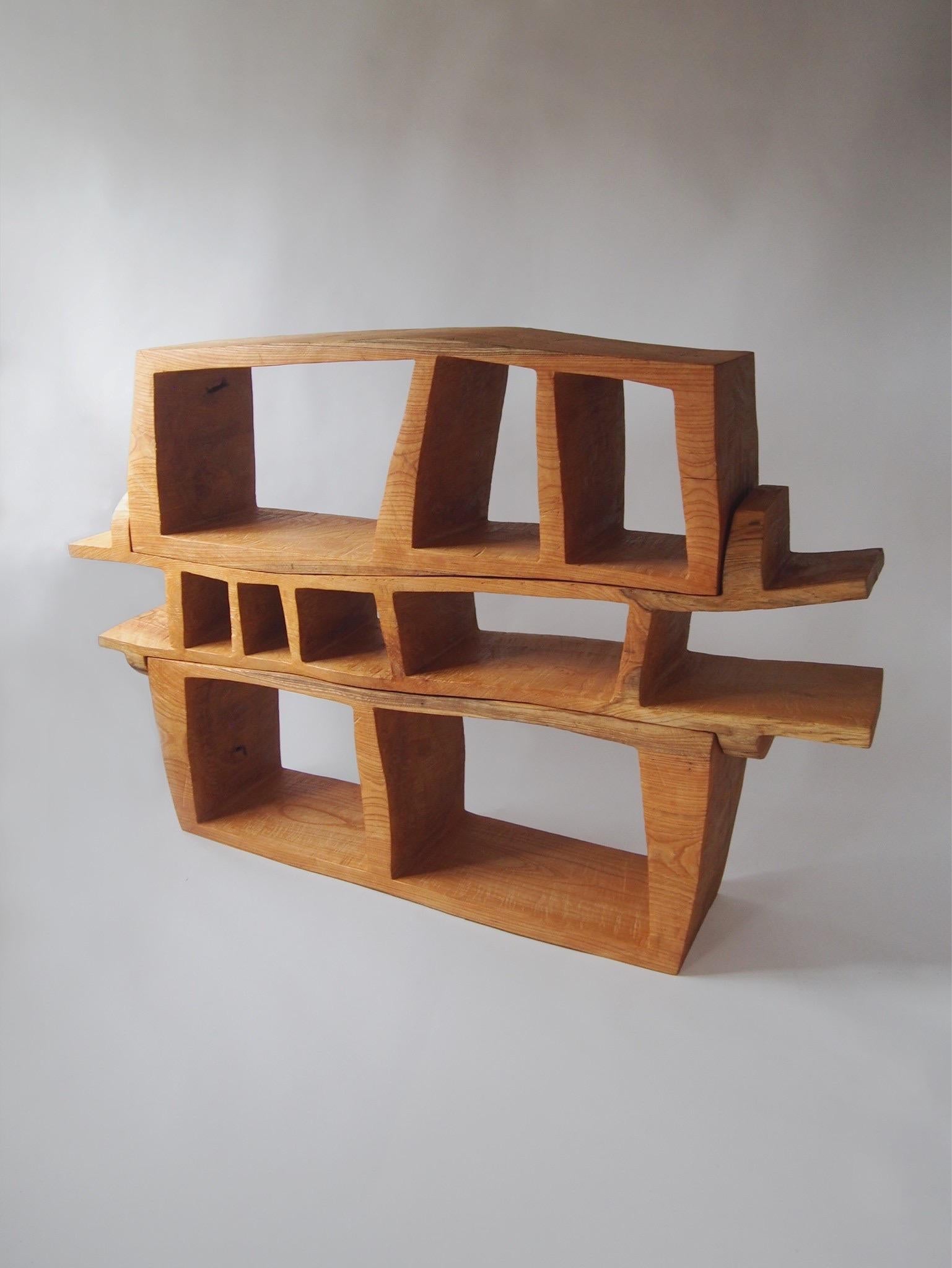 Tribal Zougei Furniture Sculptural shelf room divider  For Sale