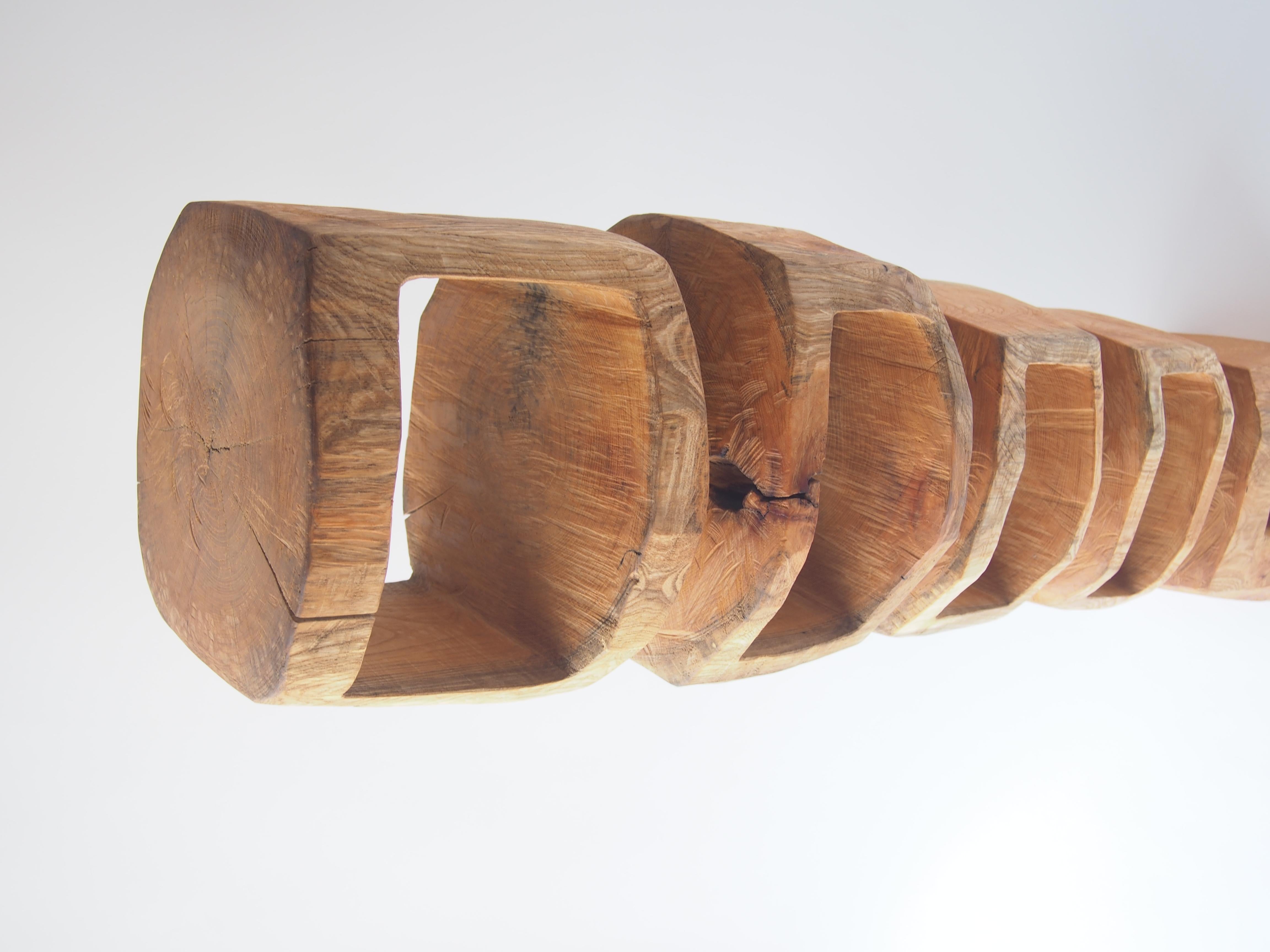 Bibliothèque étagère à sculptures Jenga 05 de Zougei Jenga 2
