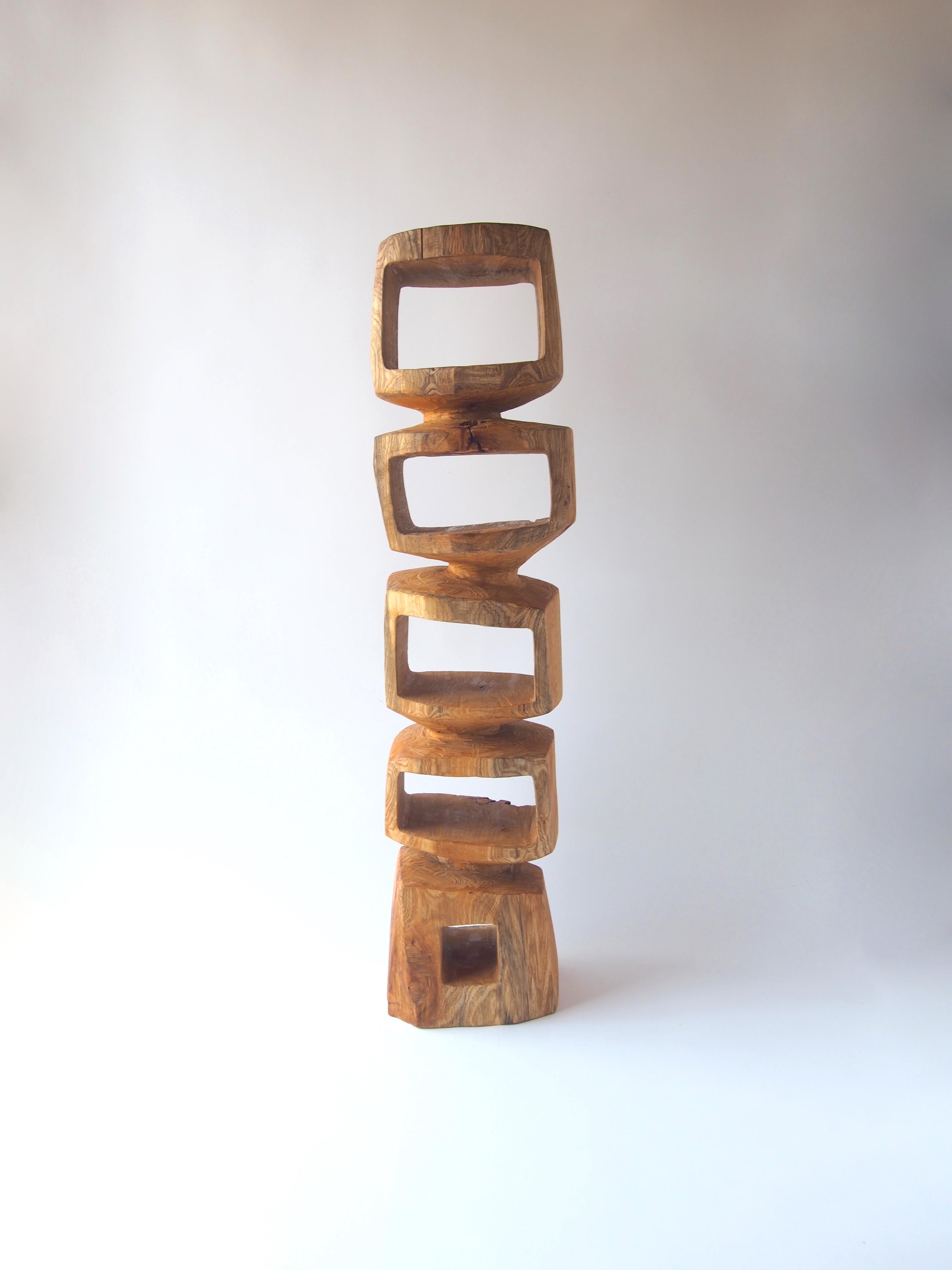 Contemporary Zougei Jenga Sculpture Shelf Bookcase 05 For Sale