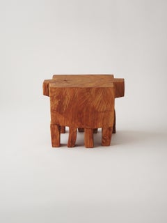 Zougei Tabouret sculptural / Table d'appoint sculpturale F3
