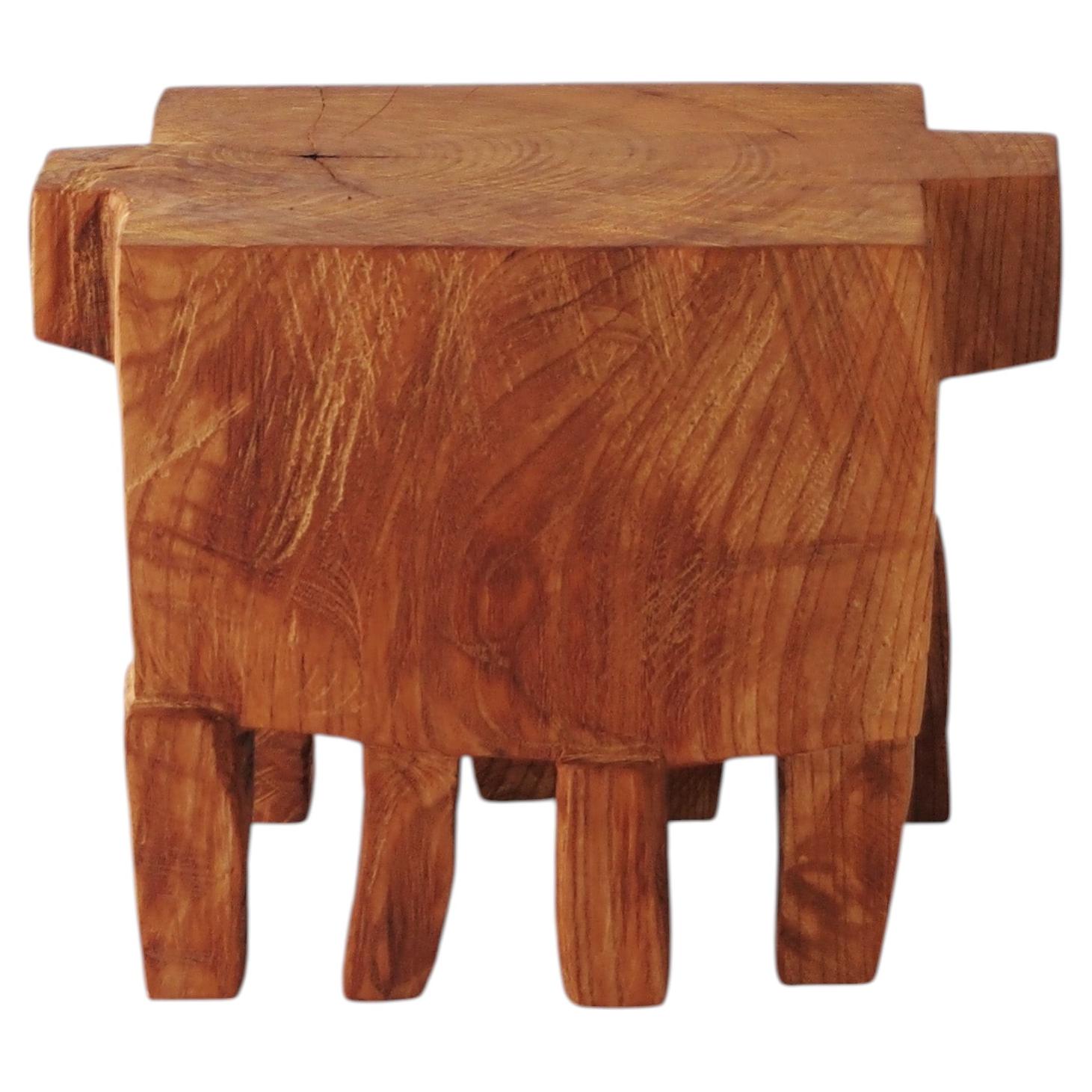 Zougei Tavolino scultoreo a sgabello, scultura F3