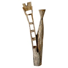 Zougei-Wolkenholz  Skulpturales Regal Bücherregal K1