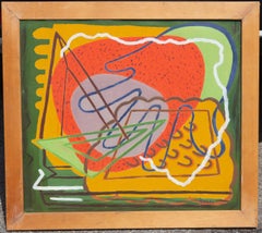 Abstract Composition by Zoute (Leon Salter) Mid Century