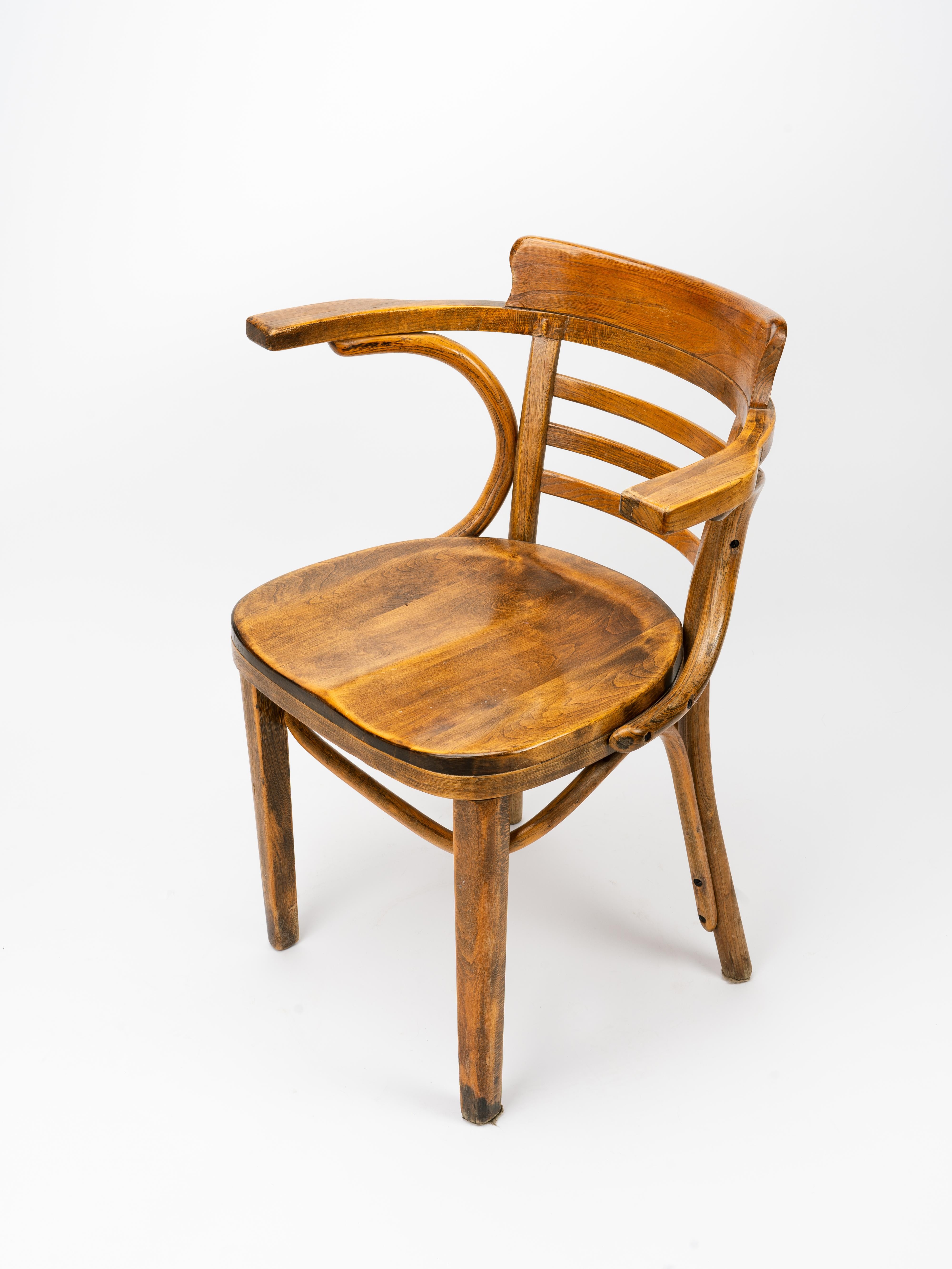 ZPM Radomsko for Thonet Bentwood Cafe Armchair For Sale 5