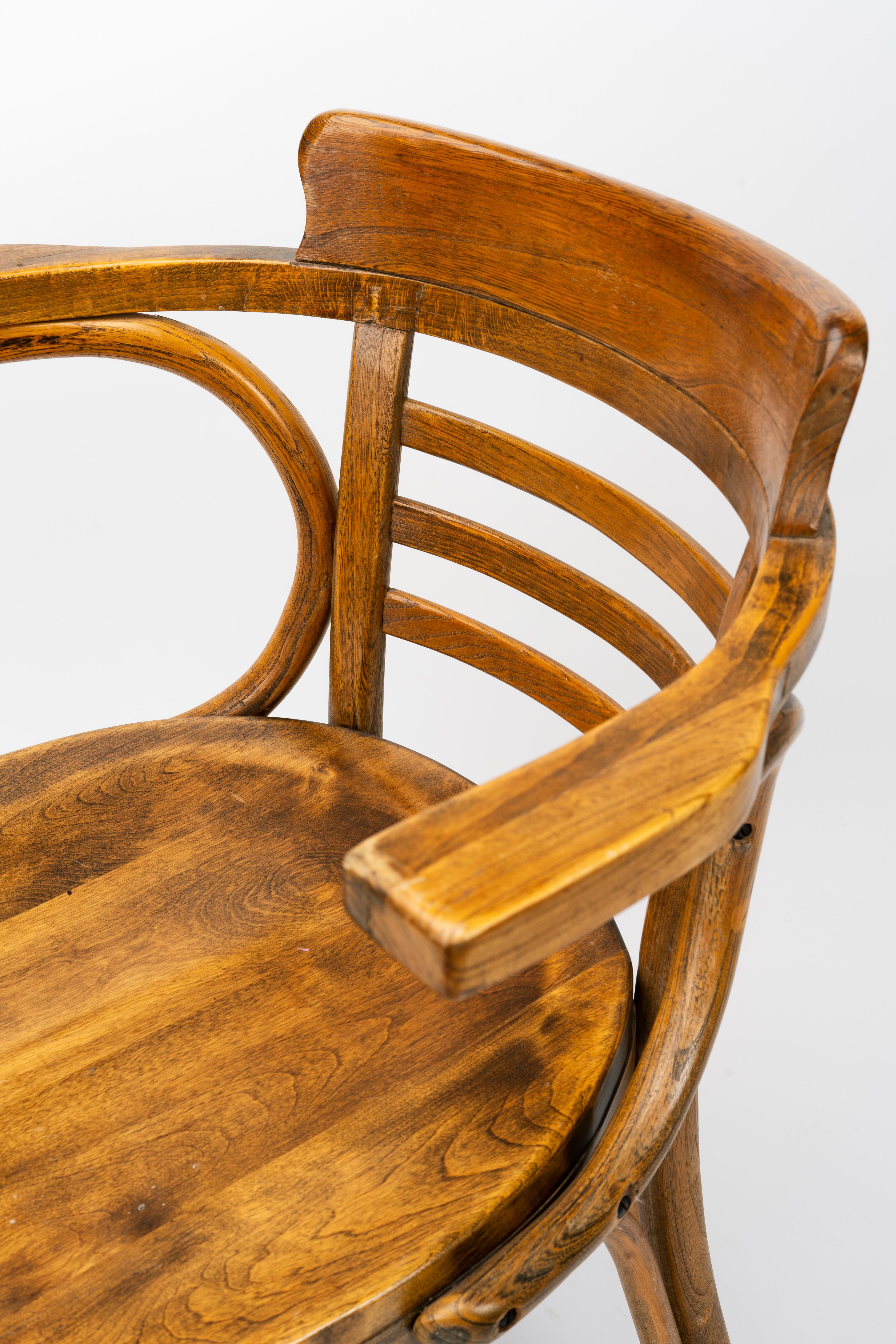 ZPM Radomsko for Thonet Bentwood Cafe Armchair For Sale 6