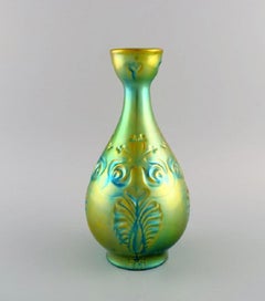 Zsolnay-Krug aus glasierter Keramik, schöne Eosin-Glasur, 1960er Jahre