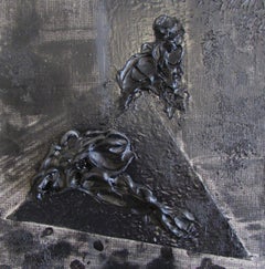 Untitled 01 [Dissecting the Unknown 01] - Contemporary, monochrome, Black