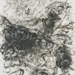 Untitled 01 [Remains of the Remains 01] - Contemporary, Black, White, Abstract