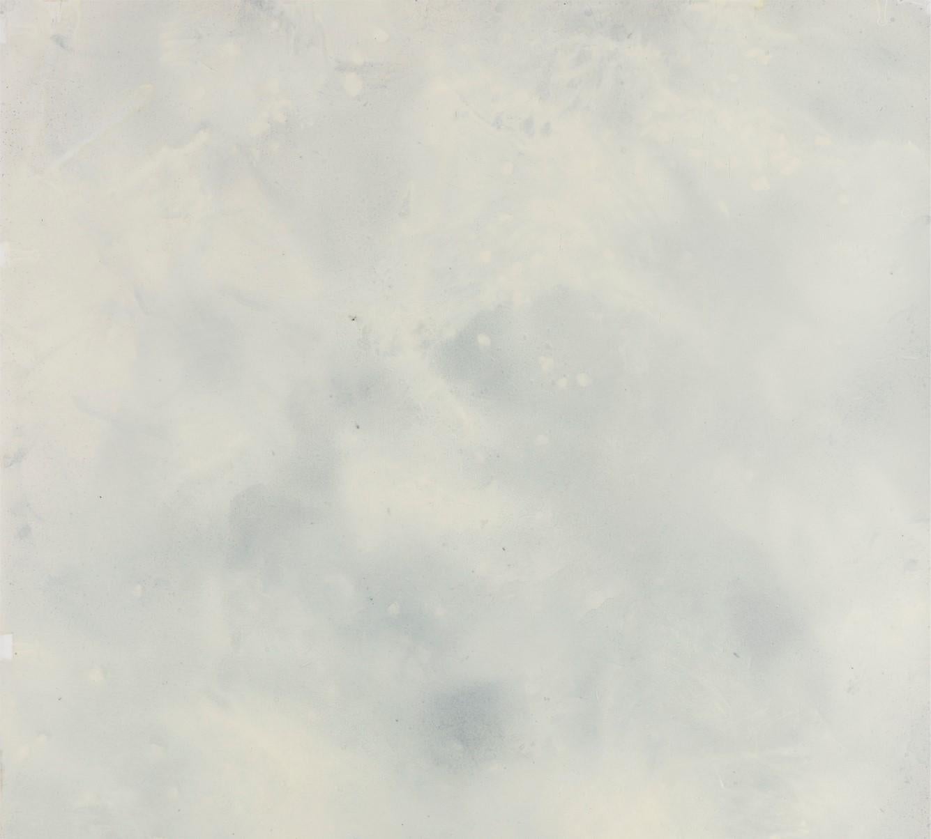 Senza Titolo 016 [Resti dei Resti 016] - Arte contemporanea, Astratto, Grigio - Painting di Zsolt Berszán