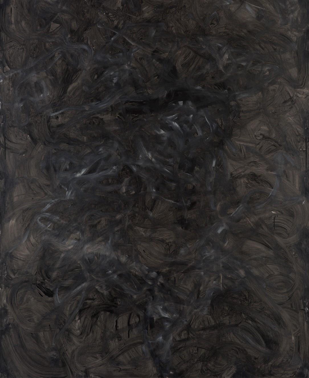 Untitled 019 [Remains of the Remains 019], 2019
oil on canvas
78 47/64 H x 55 1/8 W in
200 H x 140 W cm

The large-sized paintings, signed by Zsolt Berszán, addresses the subject of death in terms of the remains of decaying bodies. The surface of