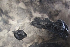 Sans titre 02 (Dissecting the Inknown 02) - Art contemporain, abstrait, noir